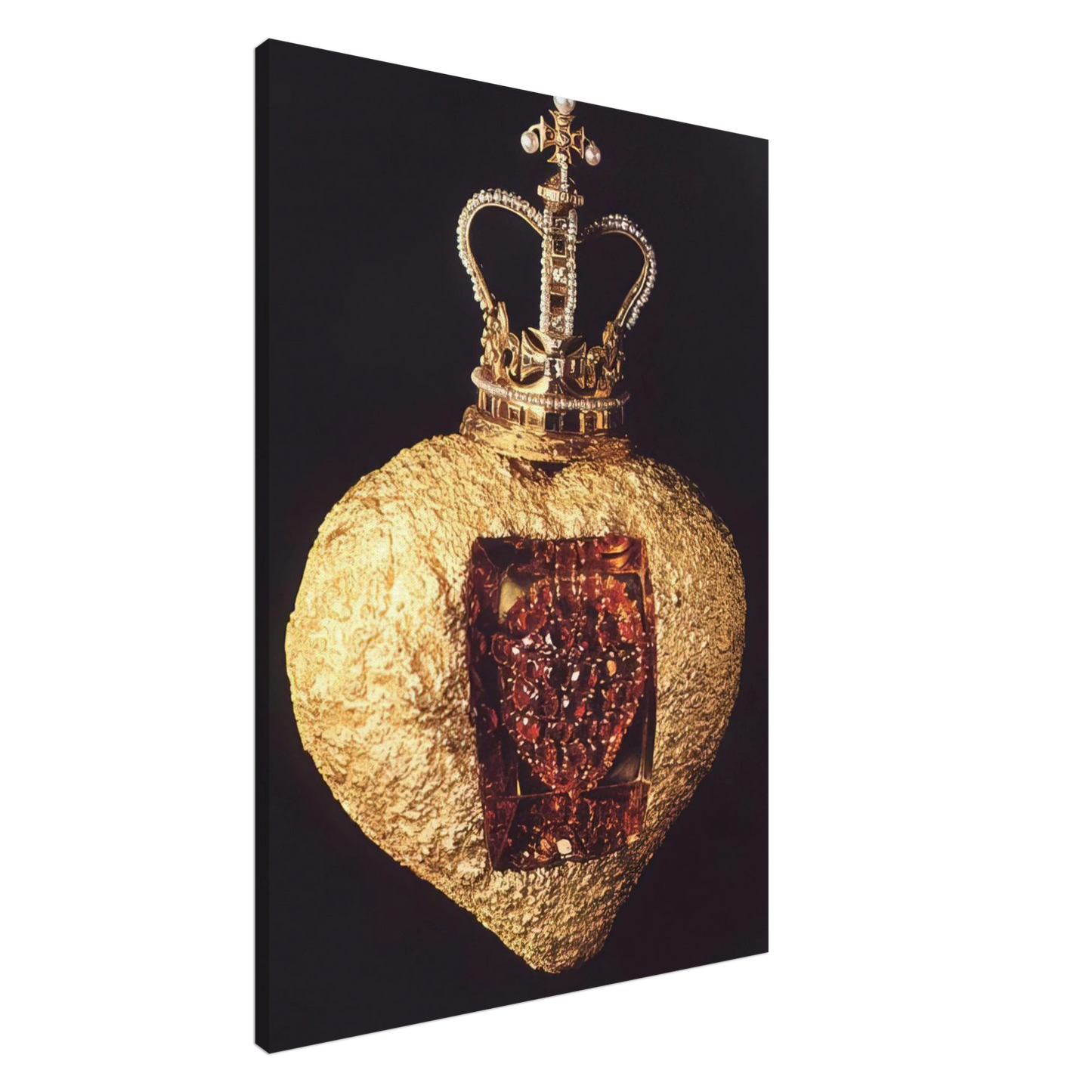 Salvador Dali - THE ROYAL HEART Canvas - 20x30 cm / 8x12 inches-canvas