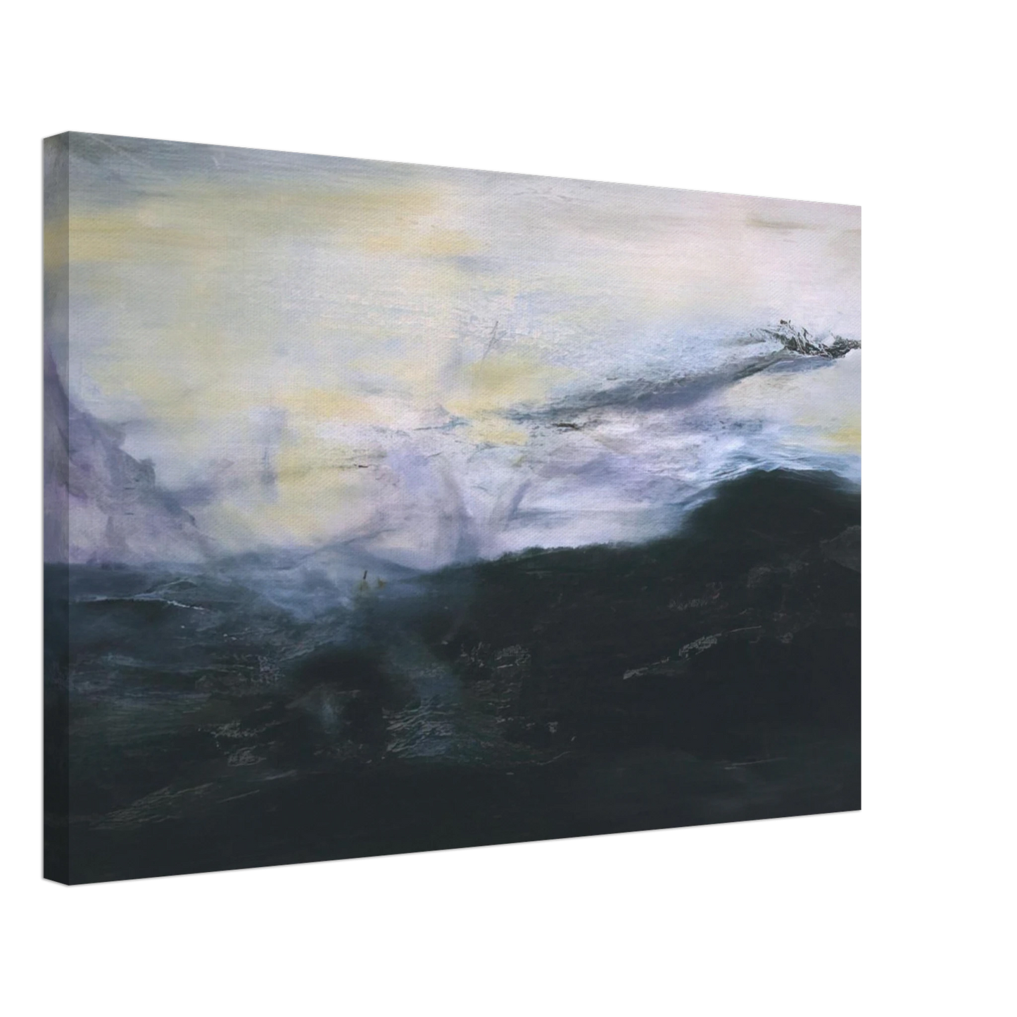 Zao Wou-Ki - 15 02 2001 2001 Canvas - 70x100 cm / 28x40 inches-canvas