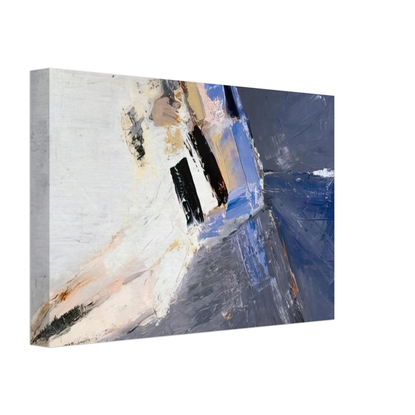 Nicolas de Stael - Figure accoudee - 1953 Canvas - 40x60 cm / 16x24 inches-canvas