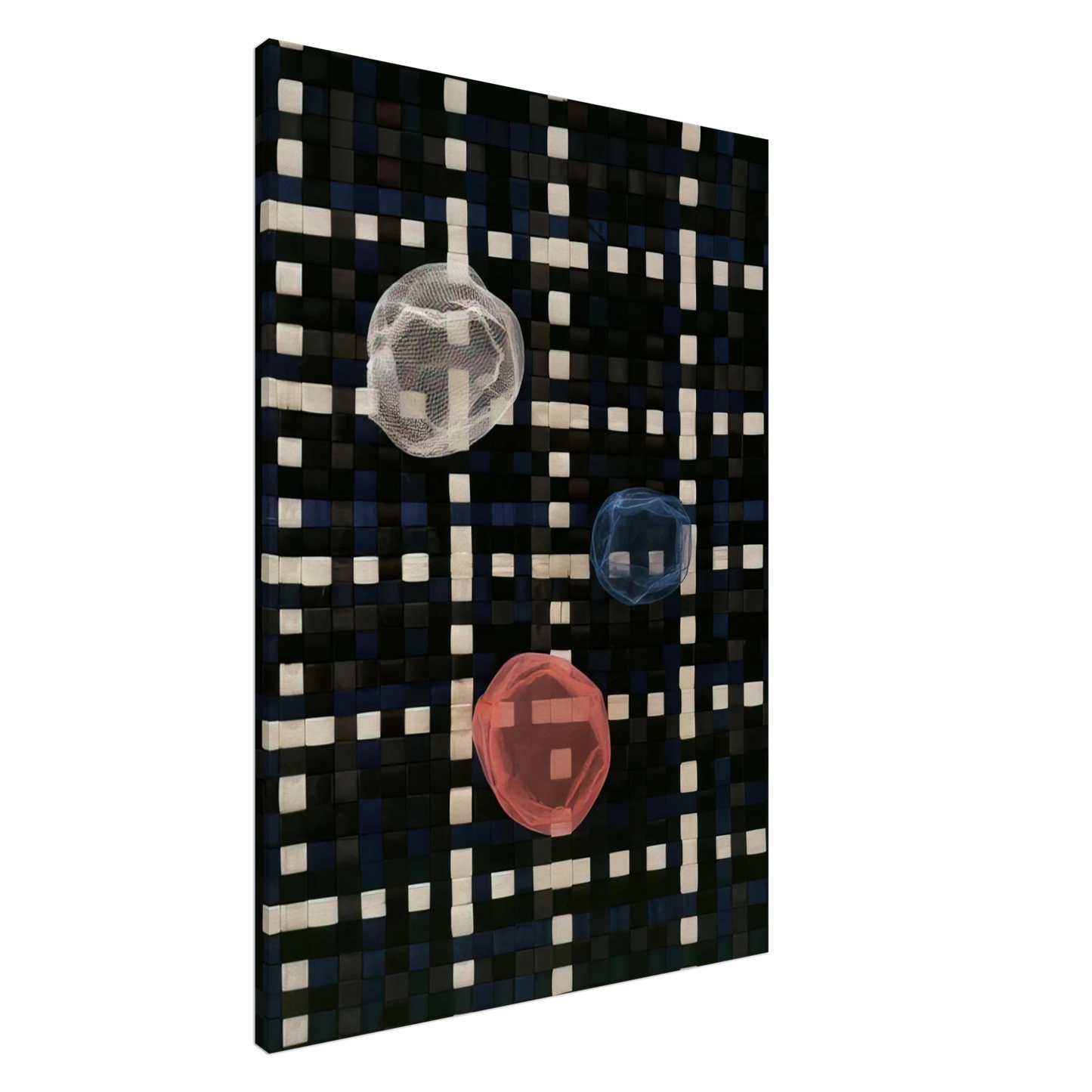 Louise Bourgeois - UNTITLED 2007 Canvas - 20x30 cm / 8x12 inches-canvas