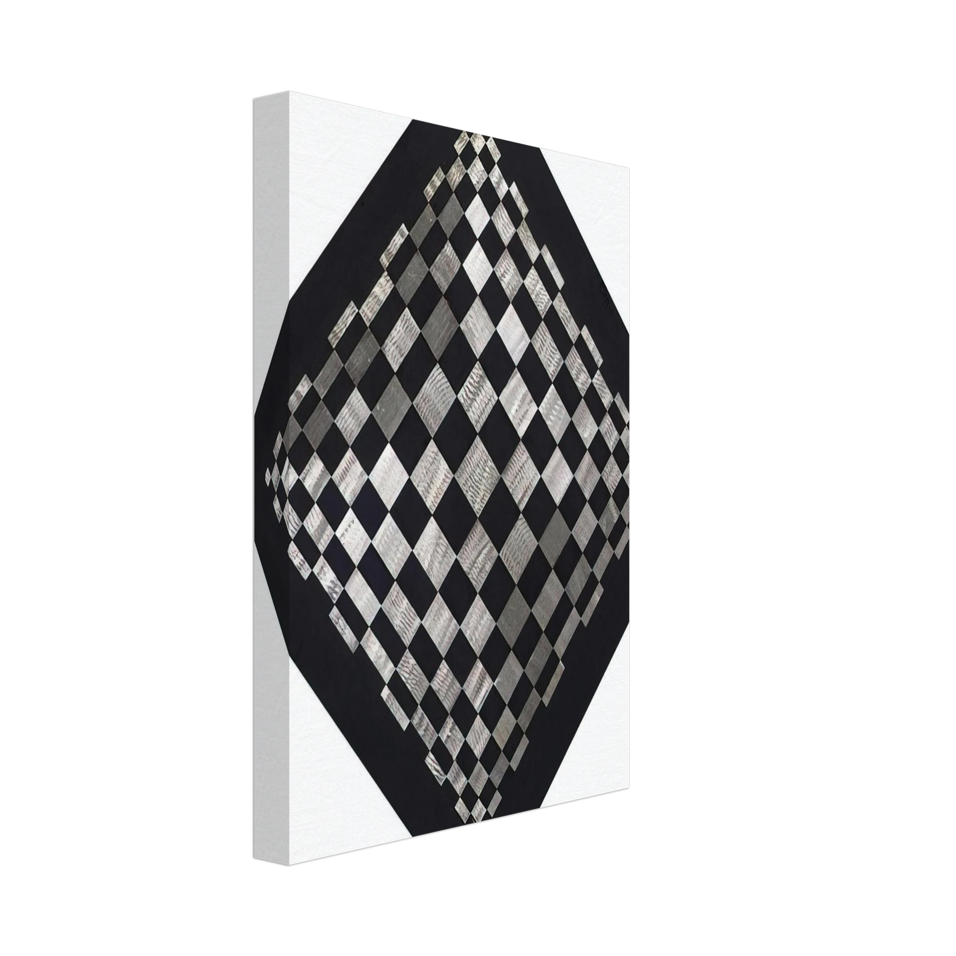 Dadamaino - Ottico dynamico - Op Art Canvas - 40x60 cm / 16x24 inches-canvas