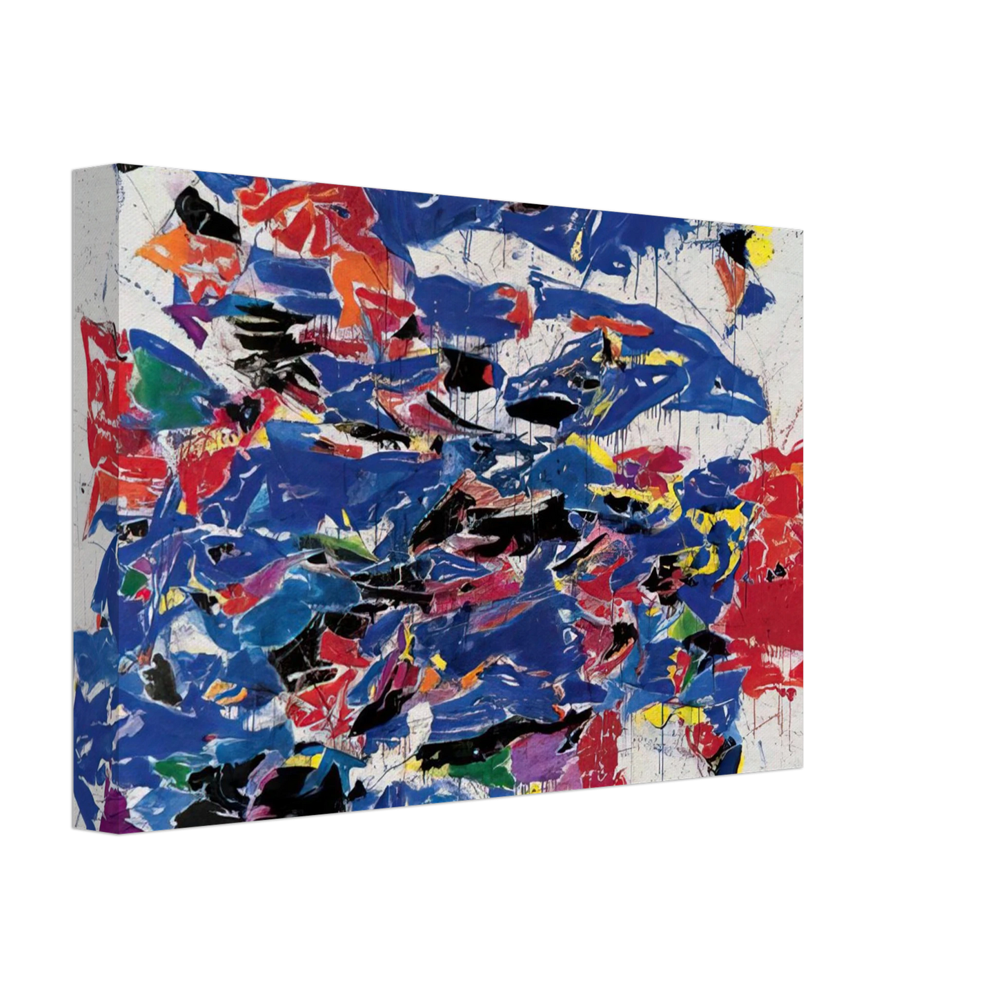 Sam Francis - Round the World Canvas - 40x60 cm / 16x24 inches-canvas