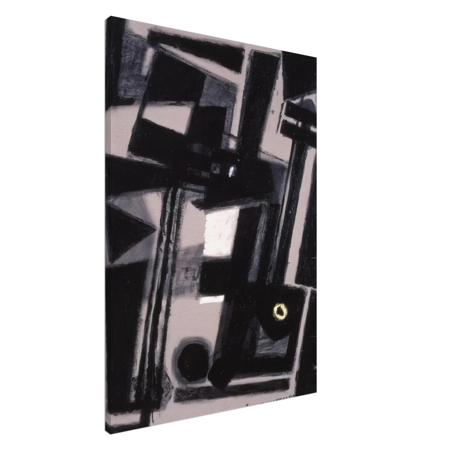 Enrico Prampolini - COMPOSITION Canvas - 20x30 cm / 8x12 inches-canvas