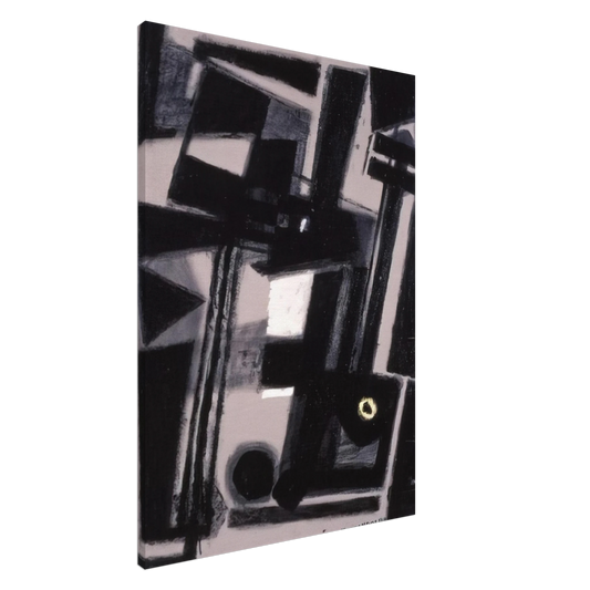 Enrico Prampolini - COMPOSITION Canvas - 20x30 cm / 8x12 inches-canvas