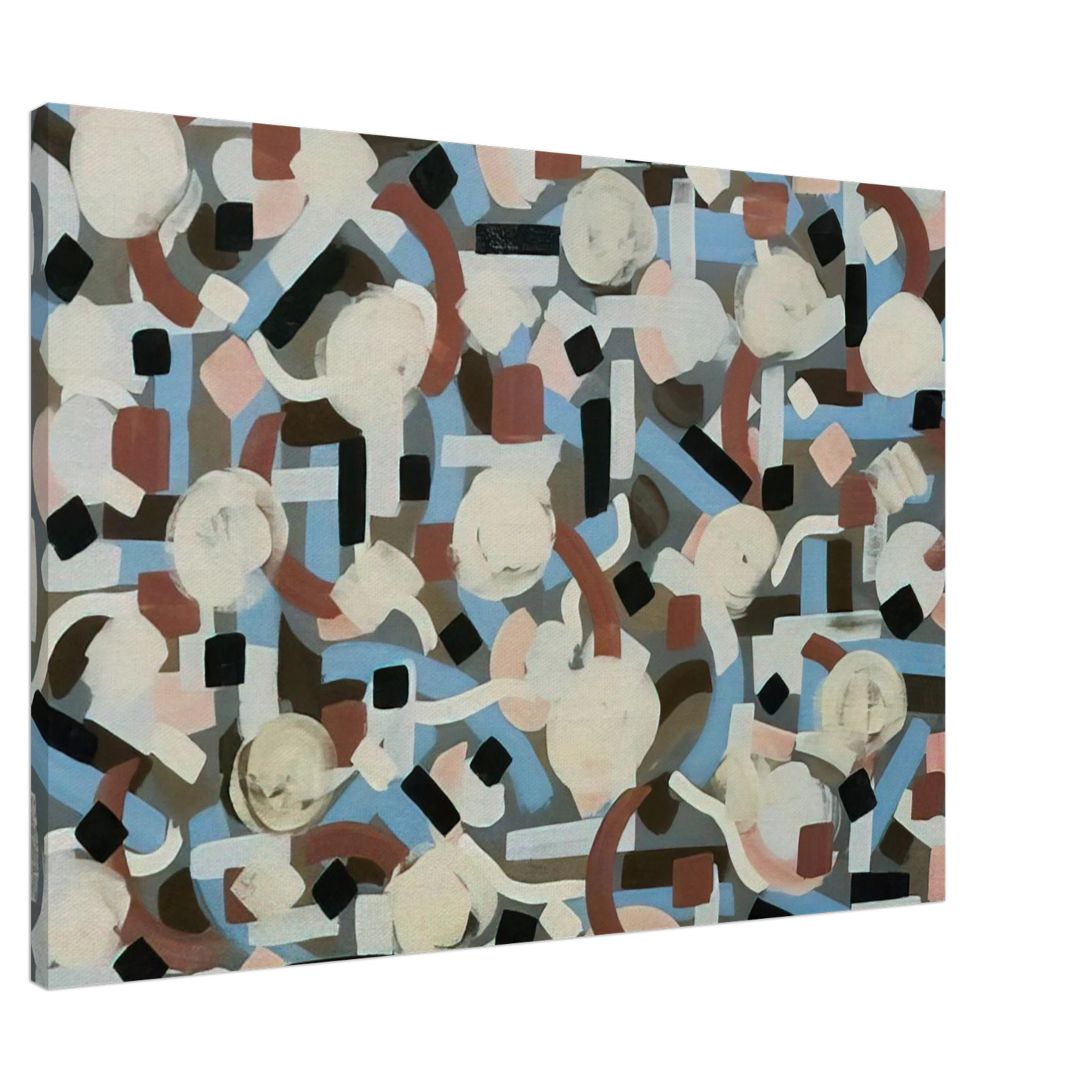 Bradley Walker Tomlin - Untitled - 1952 Canvas - 20x30 cm / 8x12 inches-canvas