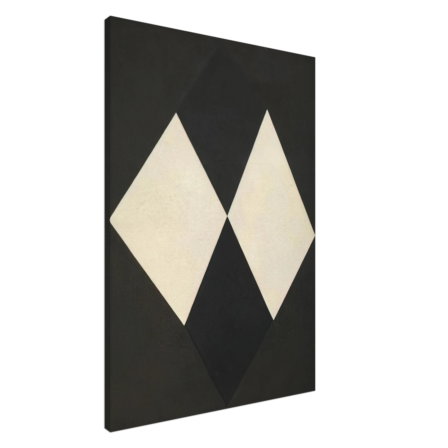 Mira Schendel - Untitled - 1963 Canvas - 20x30 cm / 8x12 inches-canvas