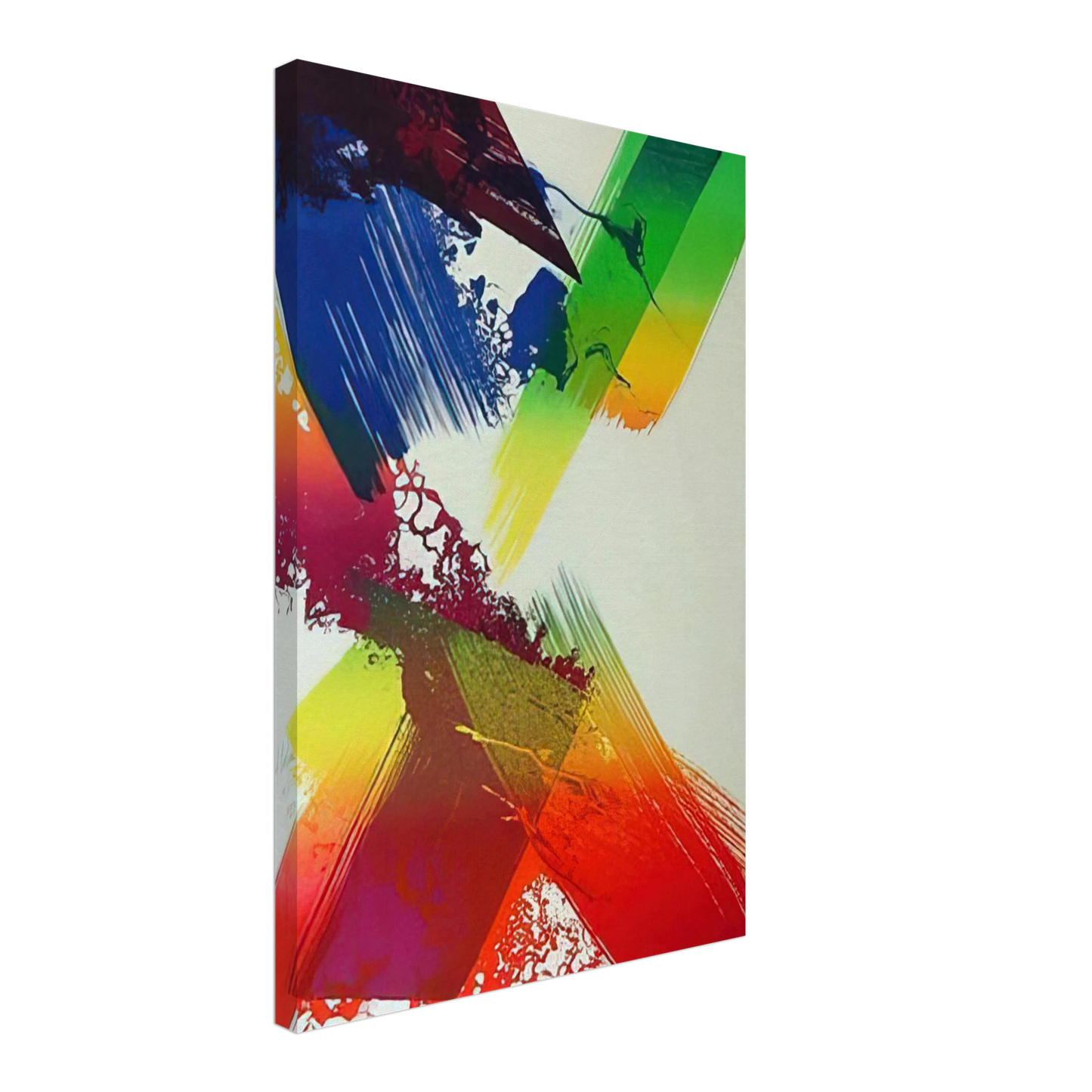 Paul Jenkins - Untitled - Abstract Expressionism, Lyrical Abstraction Canvas - 70x100 cm / 28x40 inches-canvas