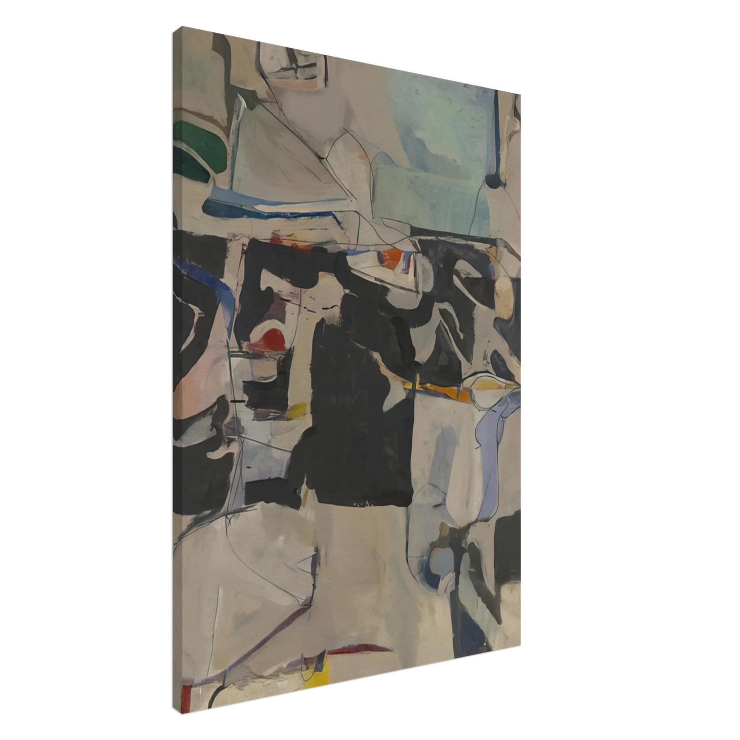 Richard Diebenkorn - Urbana #6 Canvas - 20x30 cm / 8x12 inches-canvas
