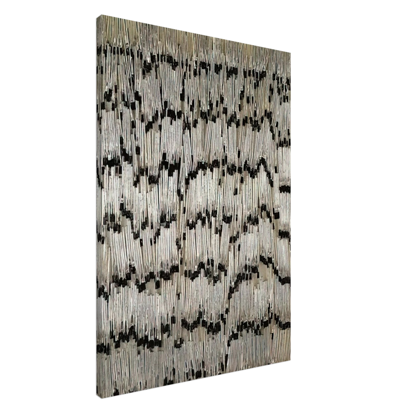 Arman - Crusaders - 1968 Canvas - 20x30 cm / 8x12 inches-canvas