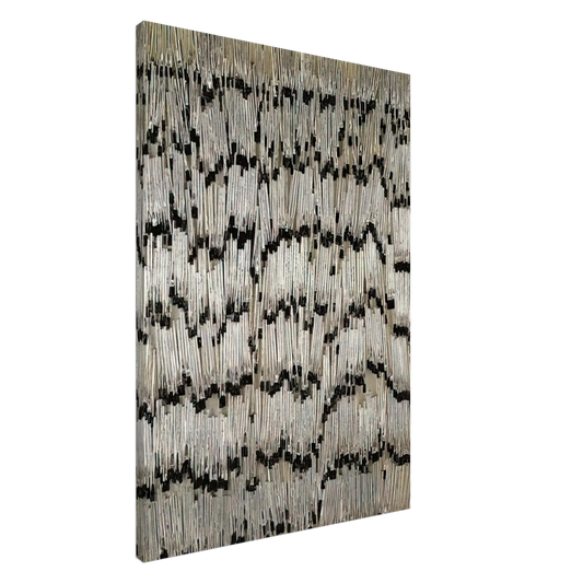 Arman - Crusaders - 1968 Canvas - 20x30 cm / 8x12 inches-canvas