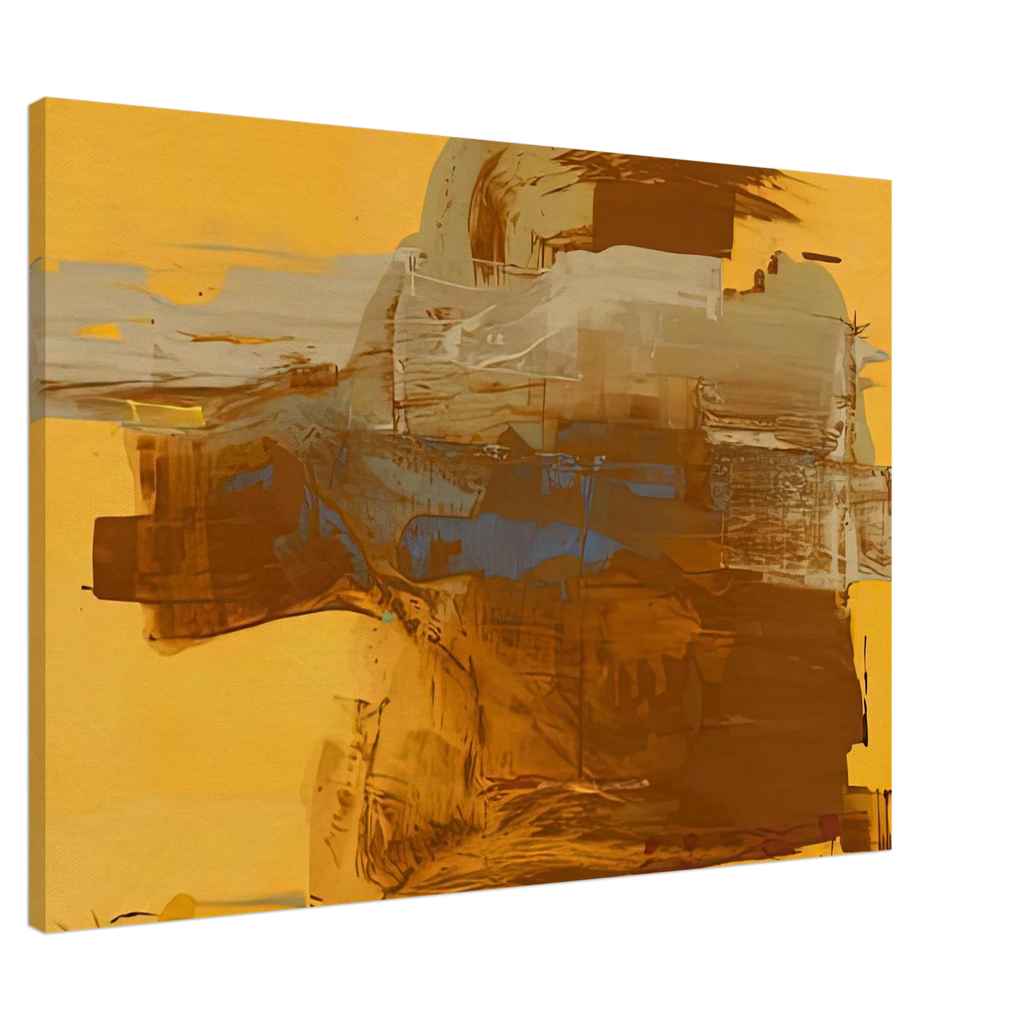 Helen Frankenthaler - Mineral Kingdom, 1976- Canvas - 20x30 cm / 8x12 inches-canvas