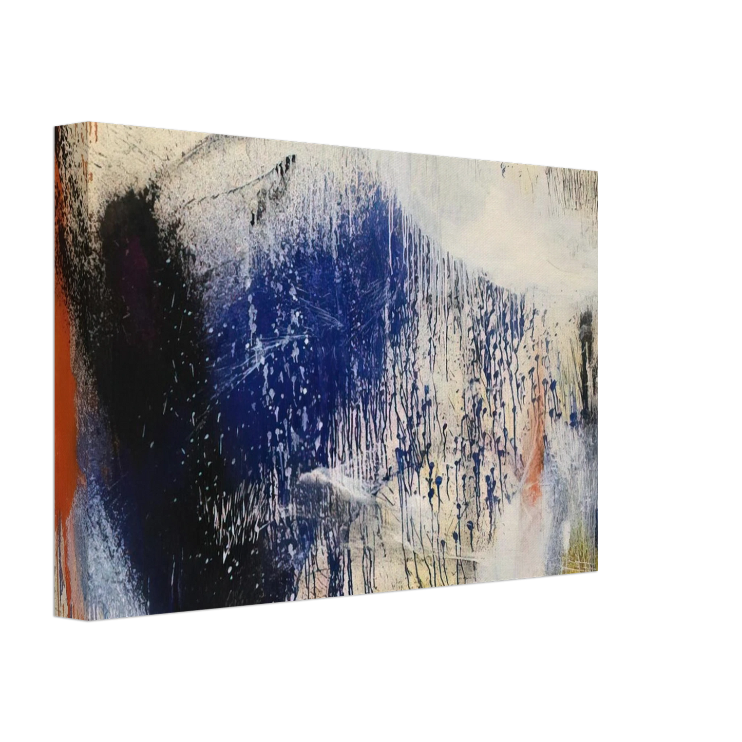 Norman Bluhm - Untitled - 1960 Canvas - 70x100 cm / 28x40 inches-canvas