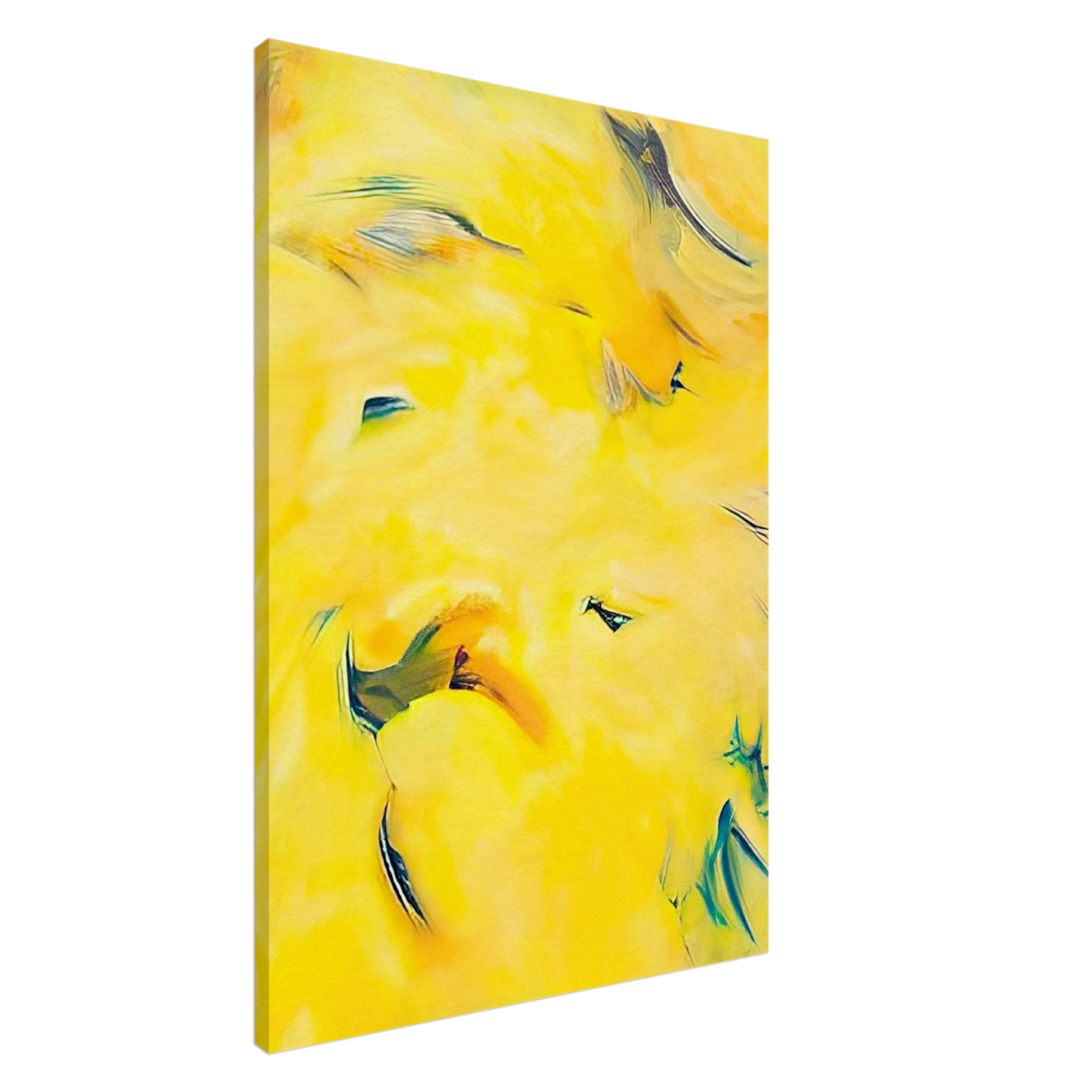 Hassel Smith - Untitled - 1992 Canvas - 20x30 cm / 8x12 inches-canvas