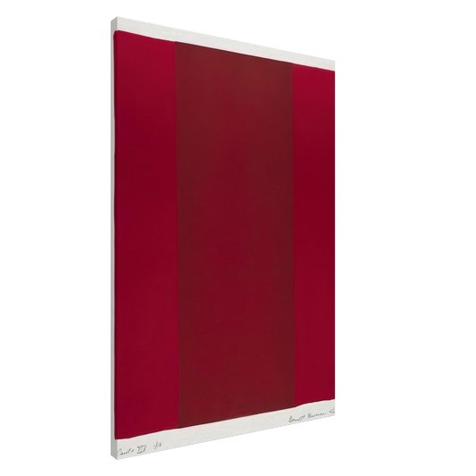 Barnett Newman - Canto XIV Canvas - 20x30 cm / 8x12 inches-canvas