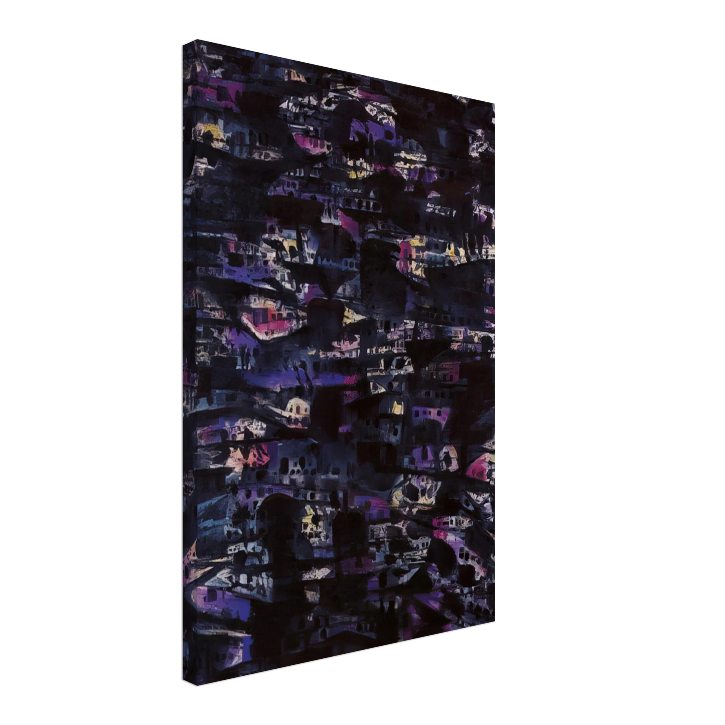 Alfred Manessier - Favellas III - 1980 Canvas - 40x60 cm / 16x24 inches-canvas