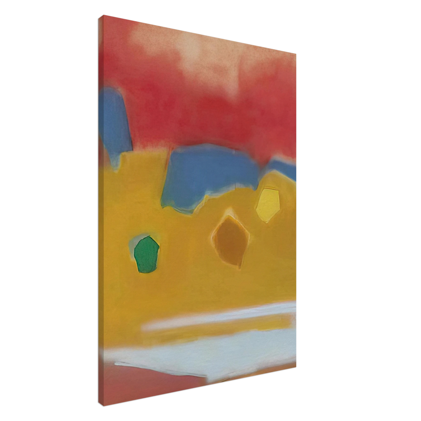 Esteban Vicente - ZARZUELA 1982 Canvas - 20x30 cm / 8x12 inches-canvas