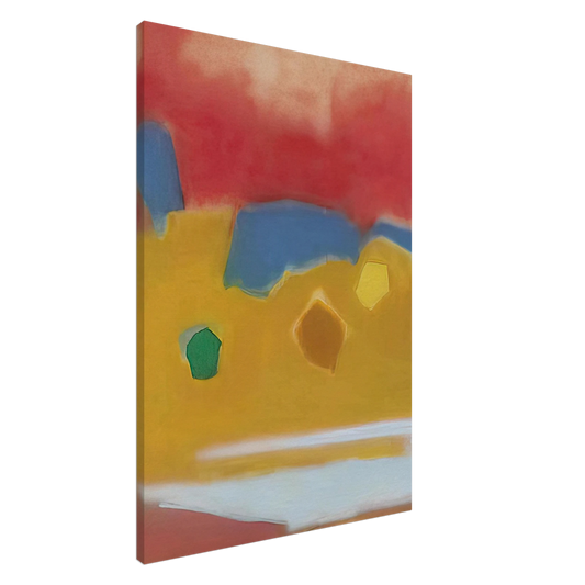 Esteban Vicente - ZARZUELA 1982 Canvas - 20x30 cm / 8x12 inches-canvas