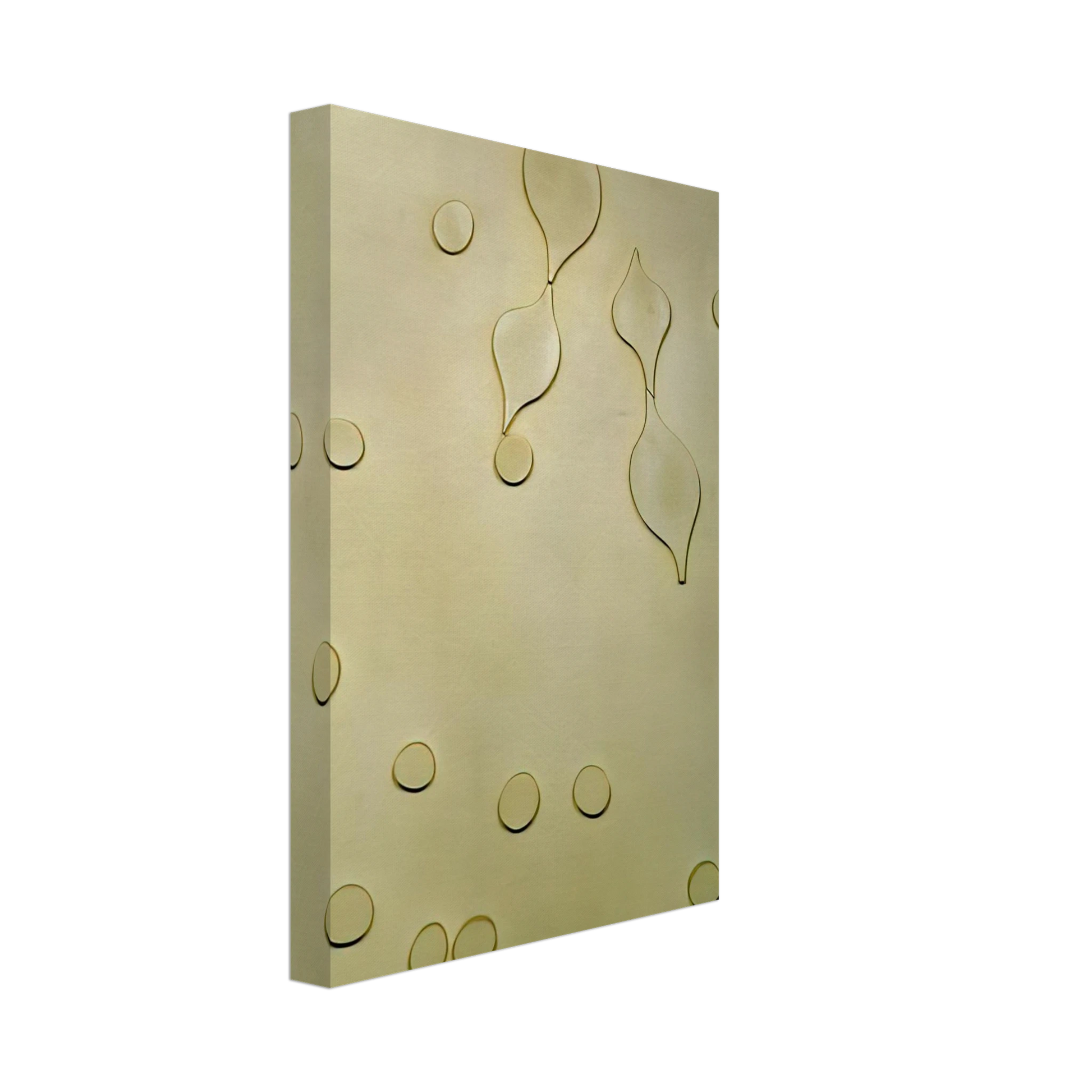 Jean Arp - Leafage and Drops Canvas - 40x60 cm / 16x24 inches-canvas