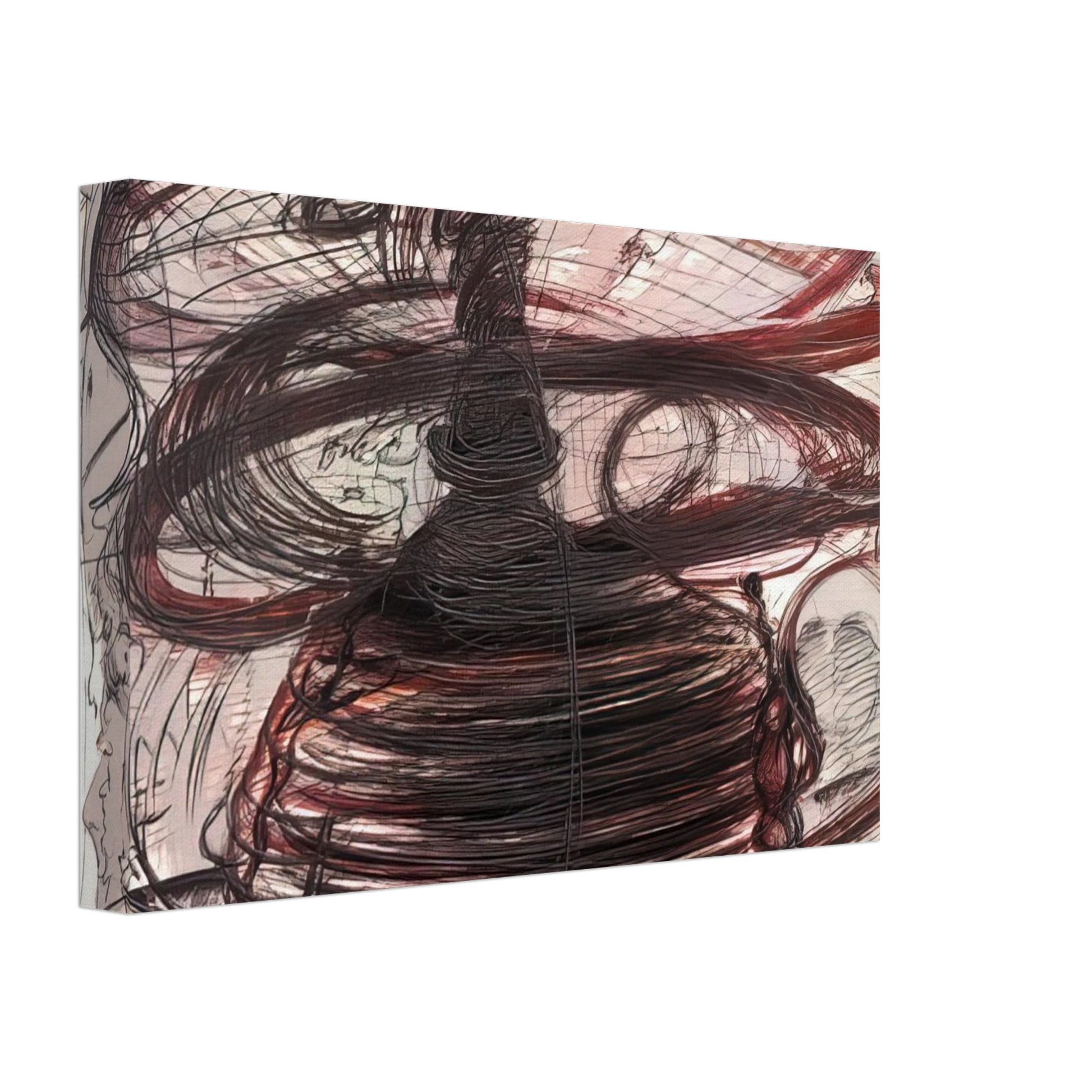 Dieter Roth - Self-Portrait as Pile of Dog Dirt - 1973 Canvas - 70x100 cm / 28x40 inches-canvas