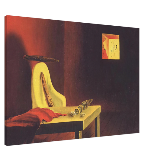 Salvador Dali - THE INVISIBLE MAN Canvas - 20x30 cm / 8x12 inches-canvas