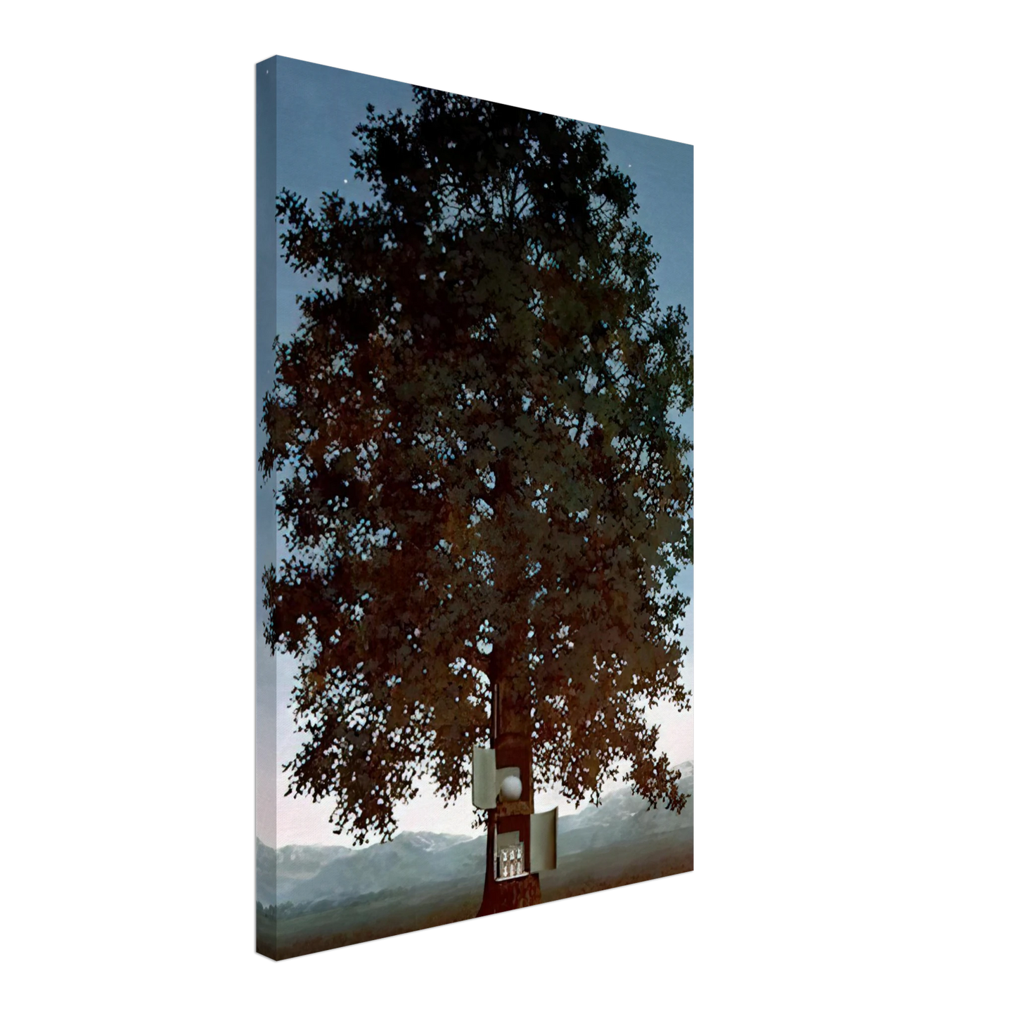 Rene Magritte - THE VOICE OF BLOOD 1959 Canvas - 40x60 cm / 16x24 inches-canvas