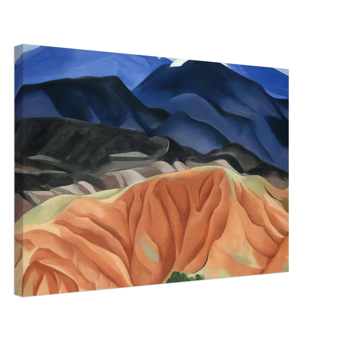 Georgia O'Keeffe - Black Mesa Landscape, New Mexico - Out Back of Marys II Canvas - 70x100 cm / 28x40 inches-canvas