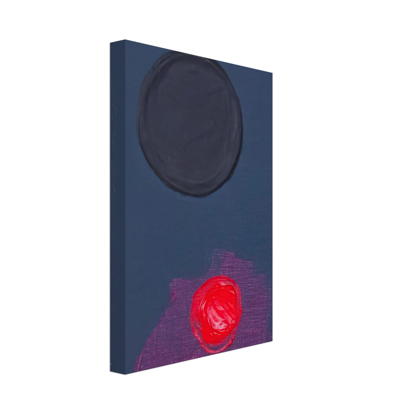 Luis Feito - BAS 1974 Canvas - 40x60 cm / 16x24 inches-canvas