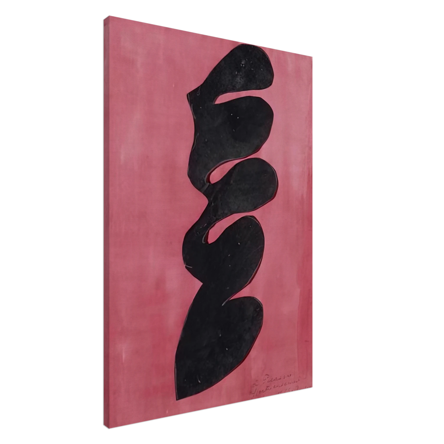 Henri Matisse - PAPERCUT 1947 Canvas - 20x30 cm / 8x12 inches-canvas