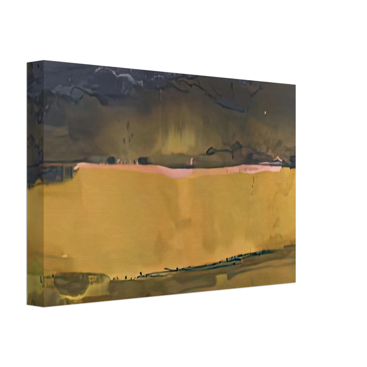 Helen Frankenthaler - Shippan October, 1981- Canvas - 70x100 cm / 28x40 inches-canvas