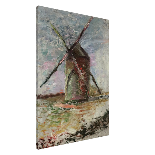 Henri Matisse - MOULIN 1897 Canvas - 20x30 cm / 8x12 inches-canvas