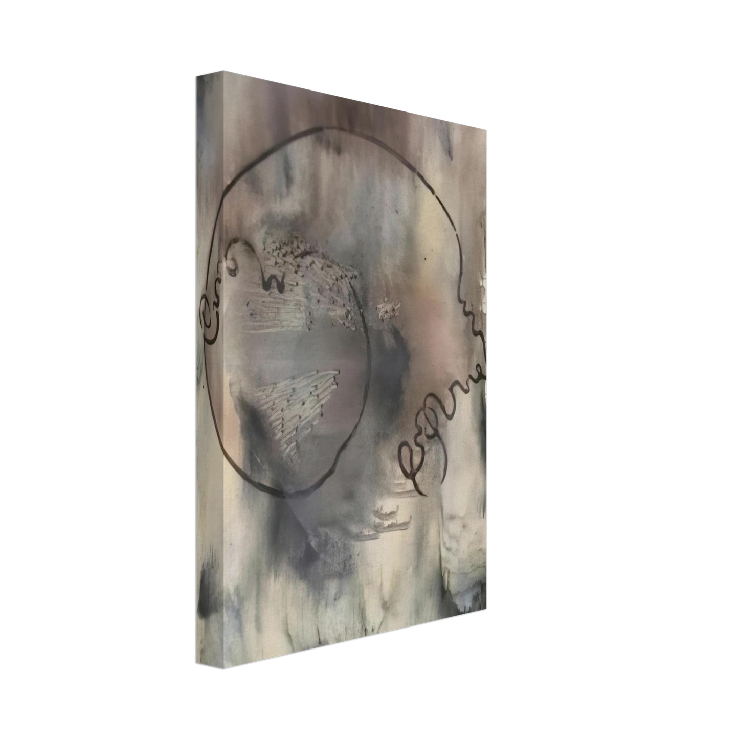 Sigmar Polke - AUDATIA 1986 Canvas - 70x100 cm / 28x40 inches-canvas