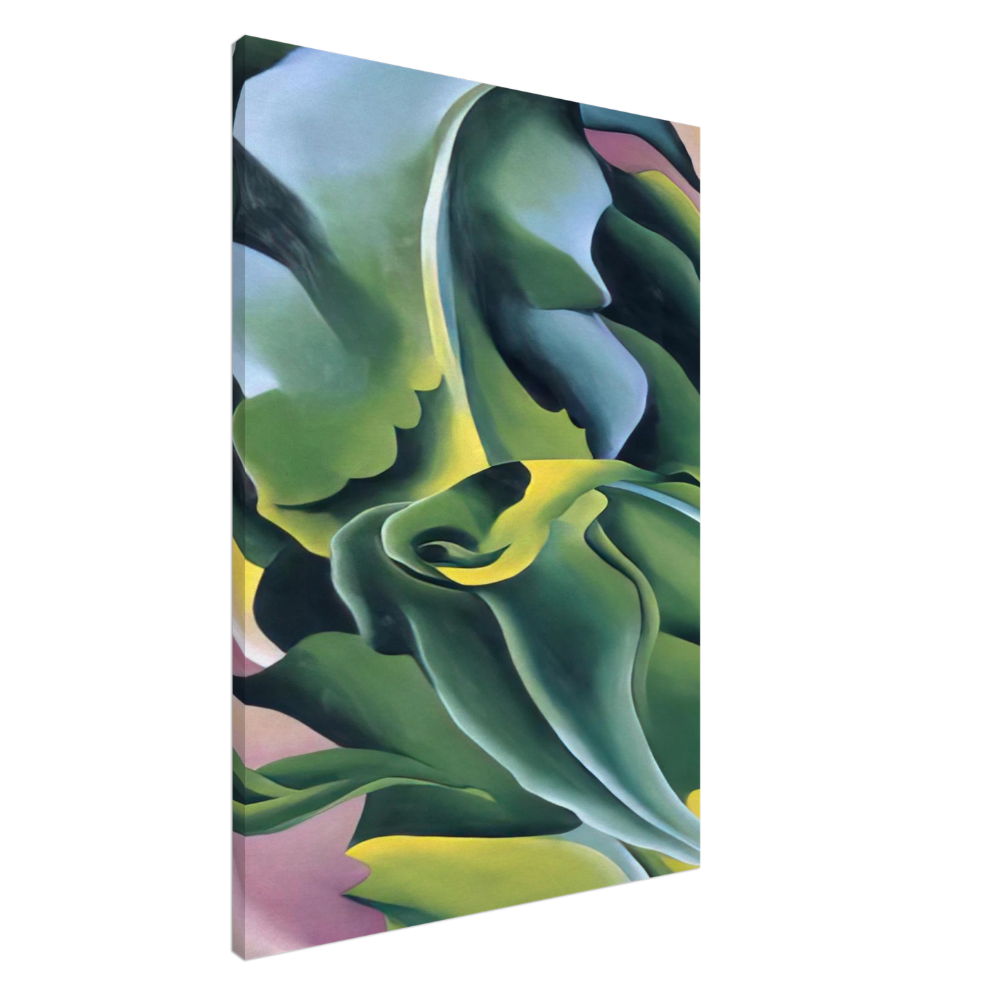Georgia O'Keeffe - Corn No. 2 Canvas - 20x30 cm / 8x12 inches-canvas