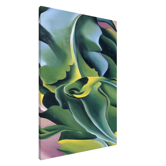 Georgia O'Keeffe - Corn No. 2 Canvas - 20x30 cm / 8x12 inches-canvas