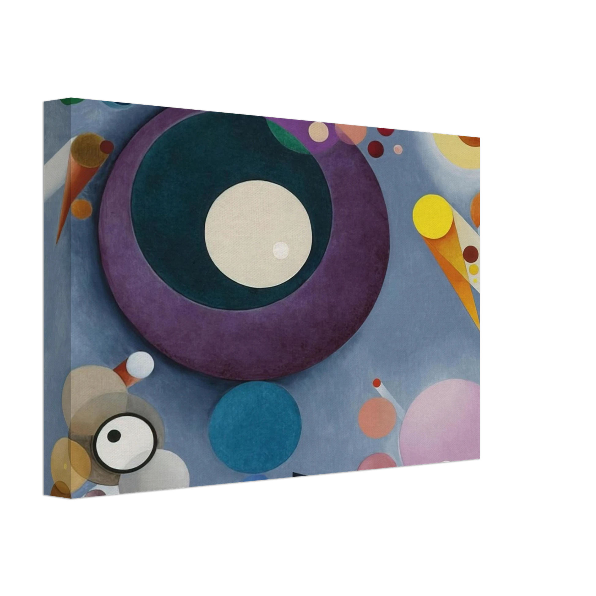 Rudolf Bauer - SPIRITUAL PLEASURES 1935 Canvas - 70x100 cm / 28x40 inches-canvas