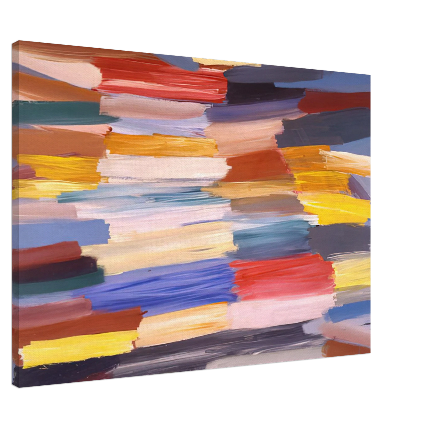 Ronnie Landfield - Something Else - 1967 Canvas - 20x30 cm / 8x12 inches-canvas