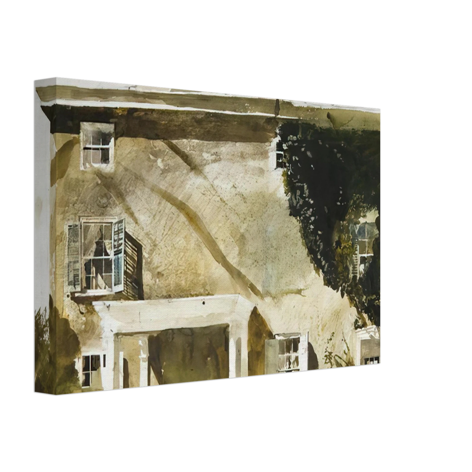 Andrew Wyeth - THE HATTON HOUSE 1967 Canvas - 70x100 cm / 28x40 inches-canvas