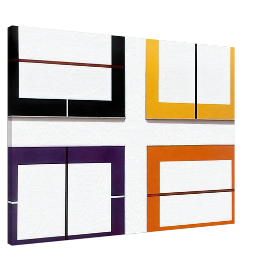 Donald Judd - Untitled - 1993 Canvas - 20x30 cm / 8x12 inches-canvas