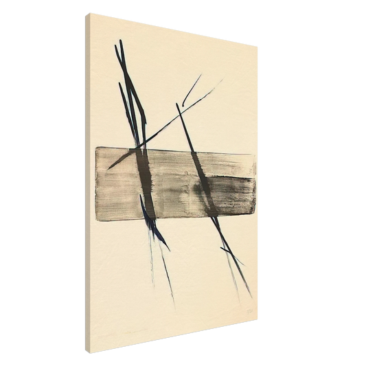 Toko Shinoda - Beyond - Abstract Expressionism Canvas - 20x30 cm / 8x12 inches-canvas