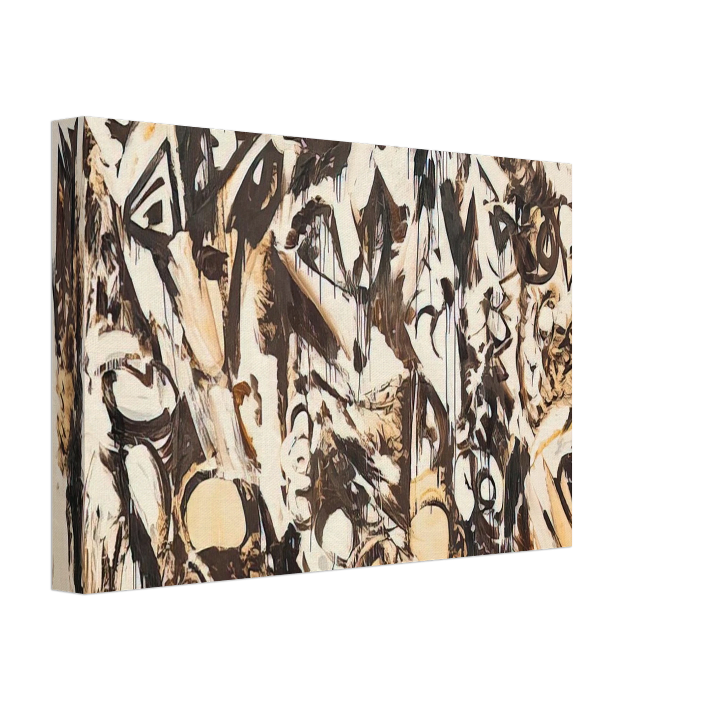 Lee Krasner - Cool White Canvas - 40x60 cm / 16x24 inches-canvas