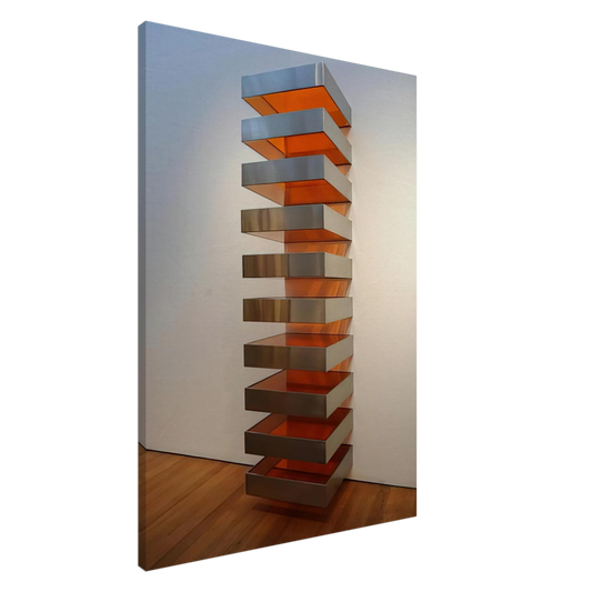 Donald Judd - Untitled DSS 120 - 1968 Canvas - 20x30 cm / 8x12 inches-canvas