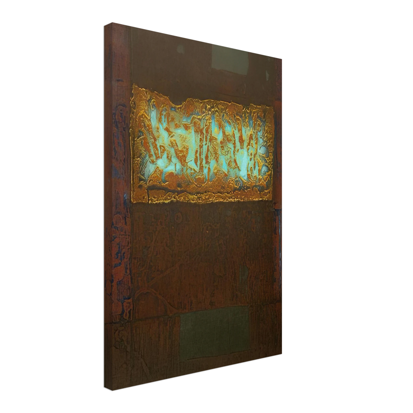 Hiroyuki Tajima - Square - 1969 Canvas - 40x60 cm / 16x24 inches-canvas