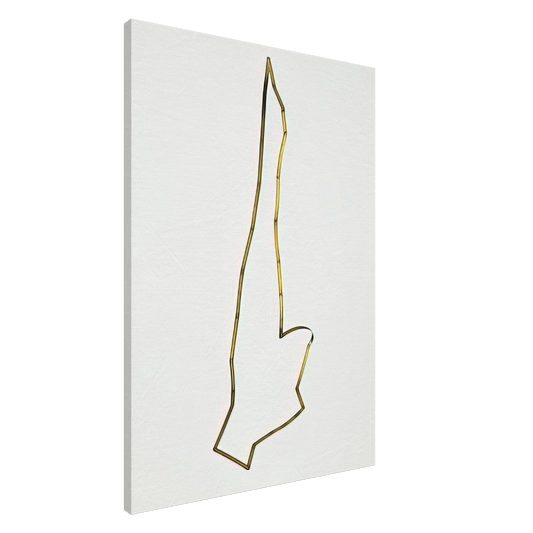 Gyula Kosice - Mobile Articulated Sculpture - 1948 Canvas - 20x30 cm / 8x12 inches-canvas