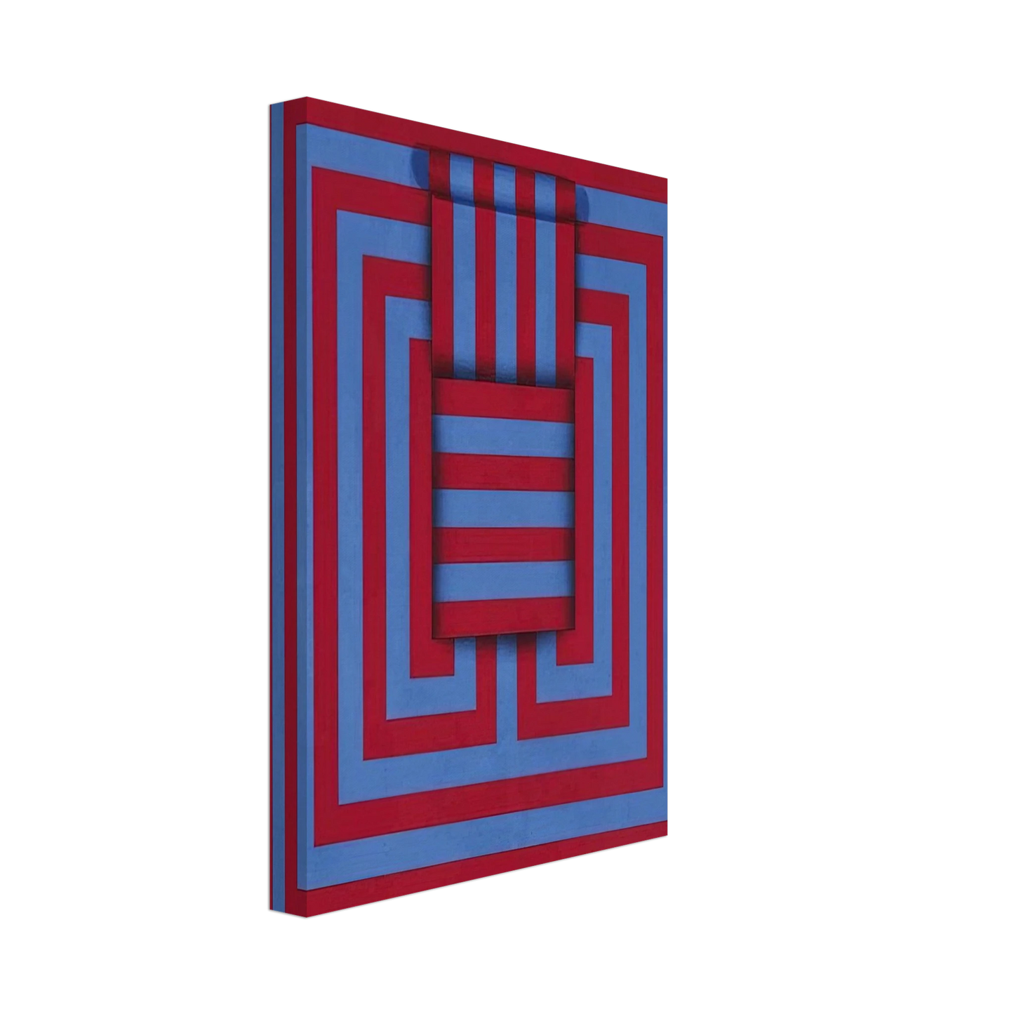 Omar Rayo - Witoto - 1970 Canvas - 70x100 cm / 28x40 inches-canvas