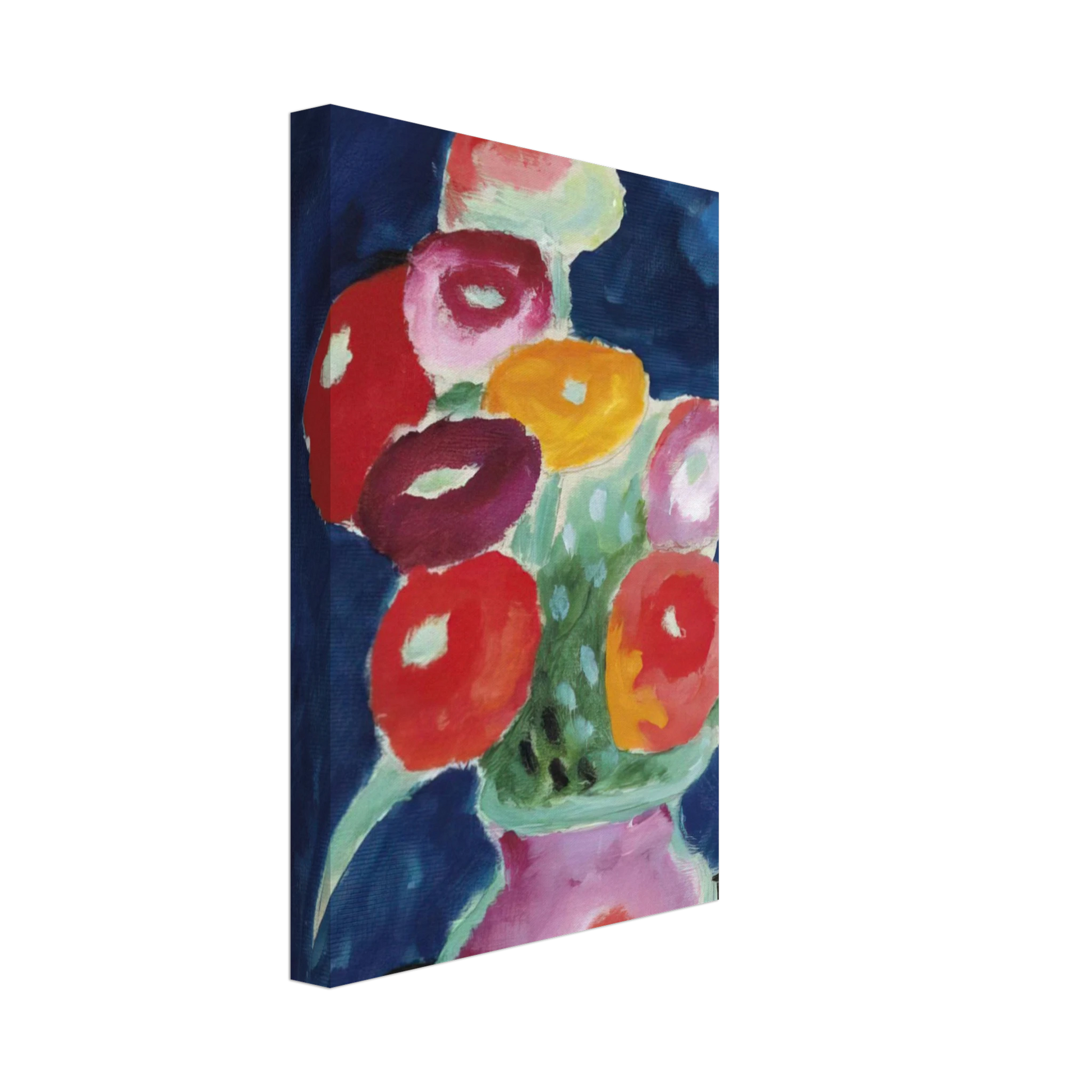 Alexej von Jawlensky - BLUMEN IN EINER VASE 1918 Canvas - 40x60 cm / 16x24 inches-canvas