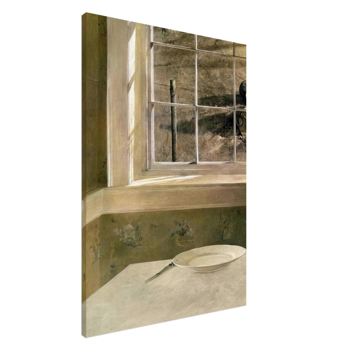 Andrew Wyeth - GROUNDHOG DAY Canvas - 20x30 cm / 8x12 inches-canvas
