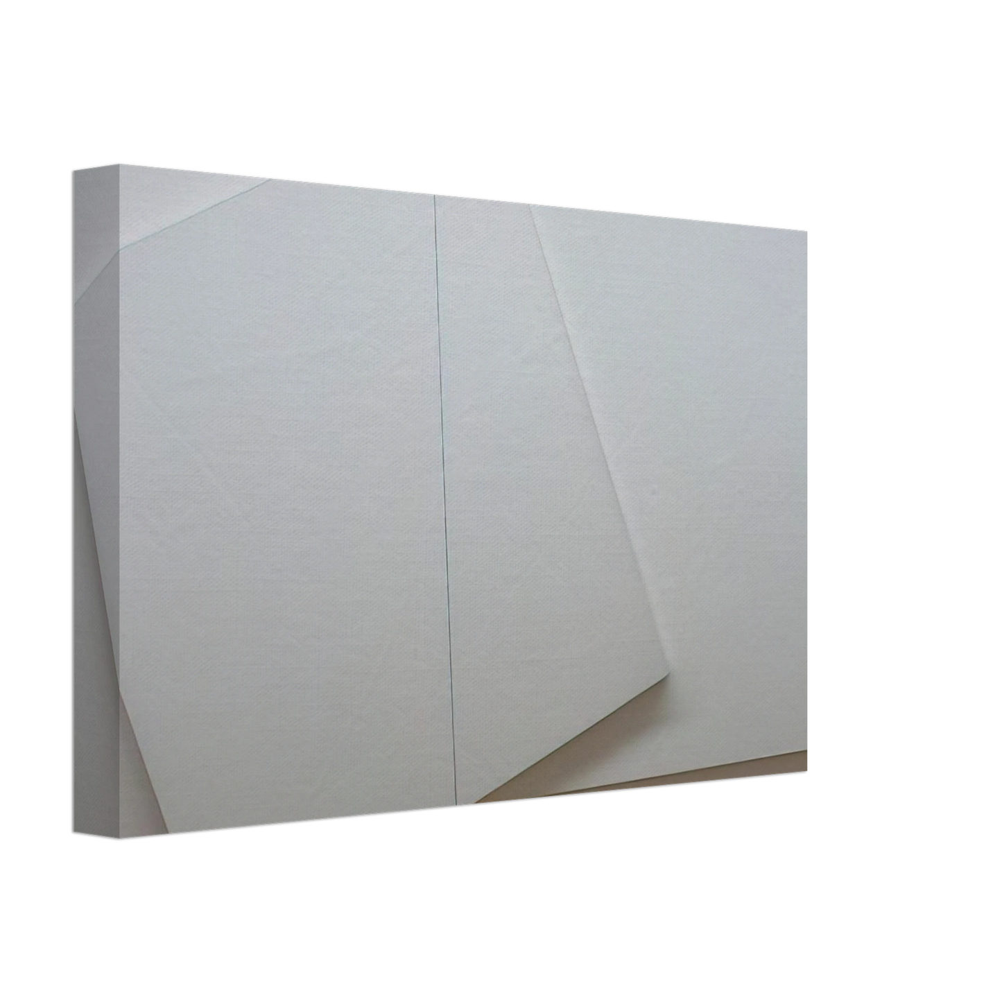 Francois Morellet - Supersition et transparence, Carre derriere 0-90 degrees, carre devant 20 â€“ 110 degrees - Minimalism Canvas - 70x100 cm / 28x40 inches-canvas