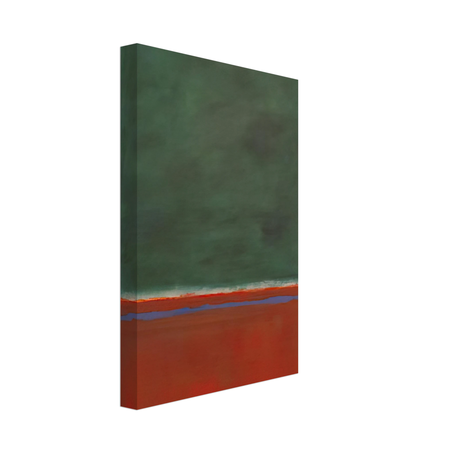 Mark Rothko - Green and Maroon - 1953 Canvas - 70x100 cm / 28x40 inches-canvas