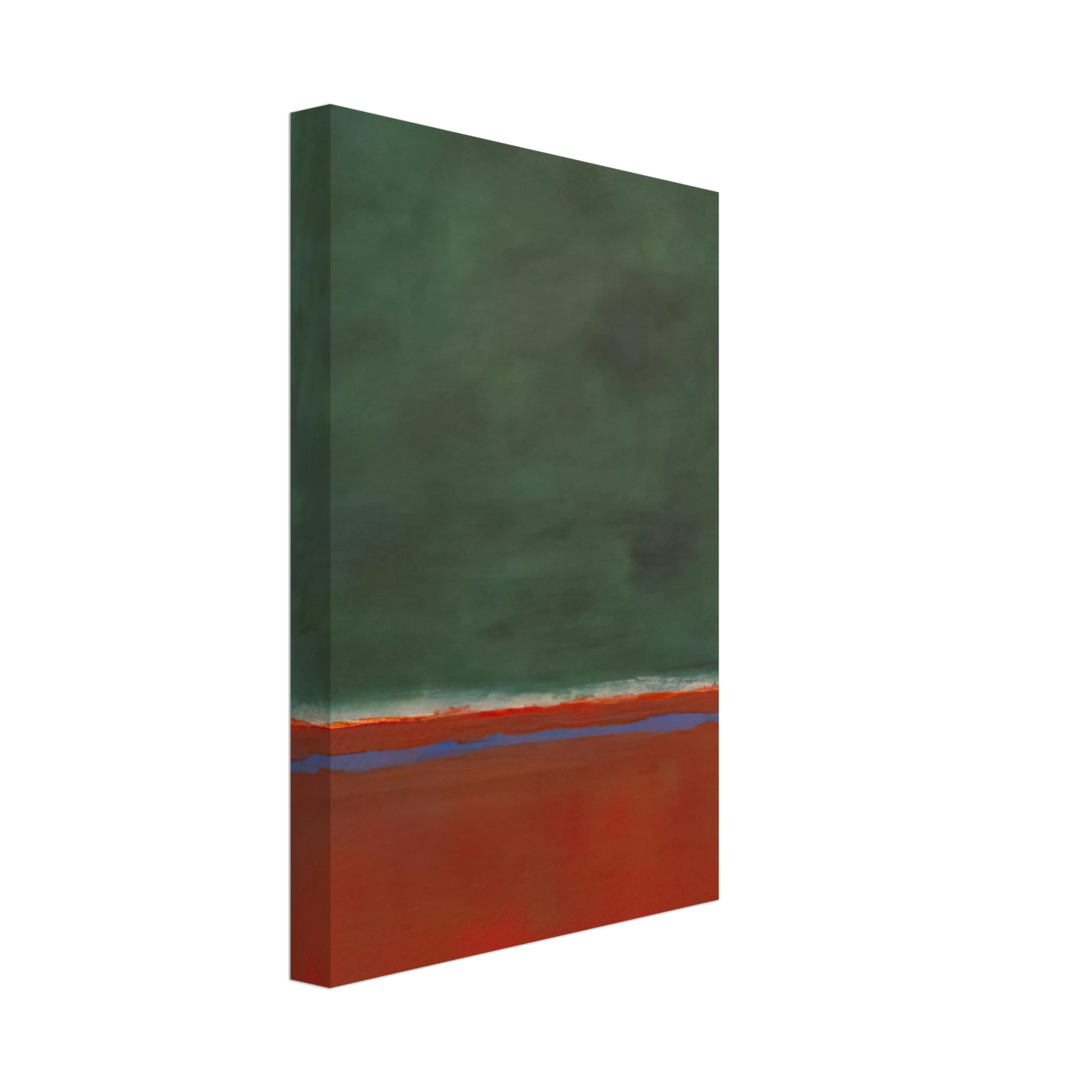 Mark Rothko - Green and Maroon - 1953 Canvas - 70x100 cm / 28x40 inches-canvas