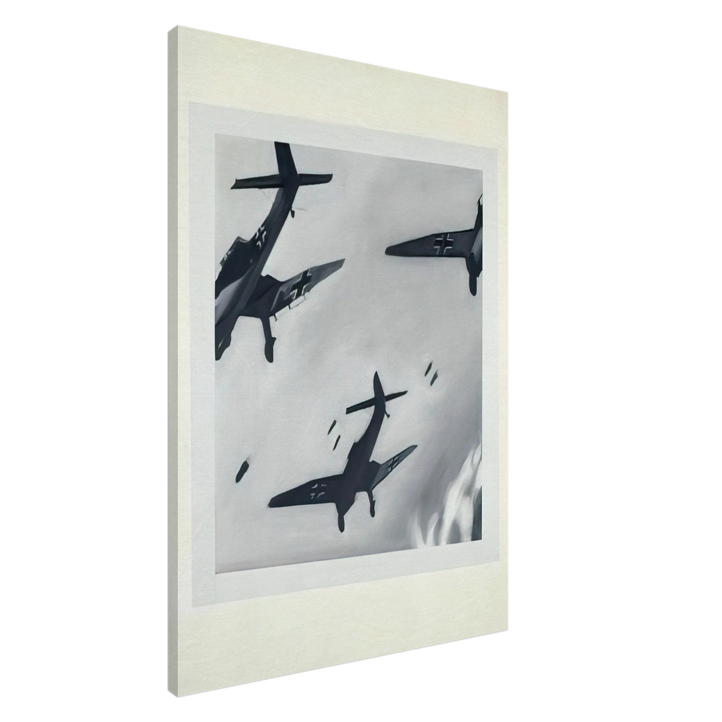 Gerhard Richter - STUKAS 1964 Canvas - 20x30 cm / 8x12 inches-canvas