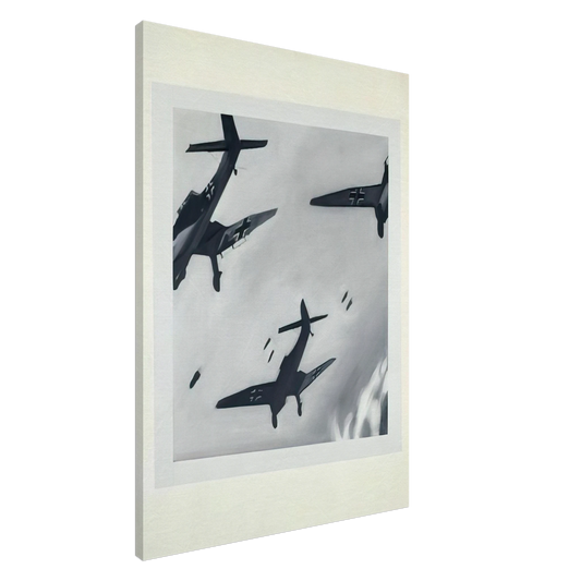 Gerhard Richter - STUKAS 1964 Canvas - 20x30 cm / 8x12 inches-canvas